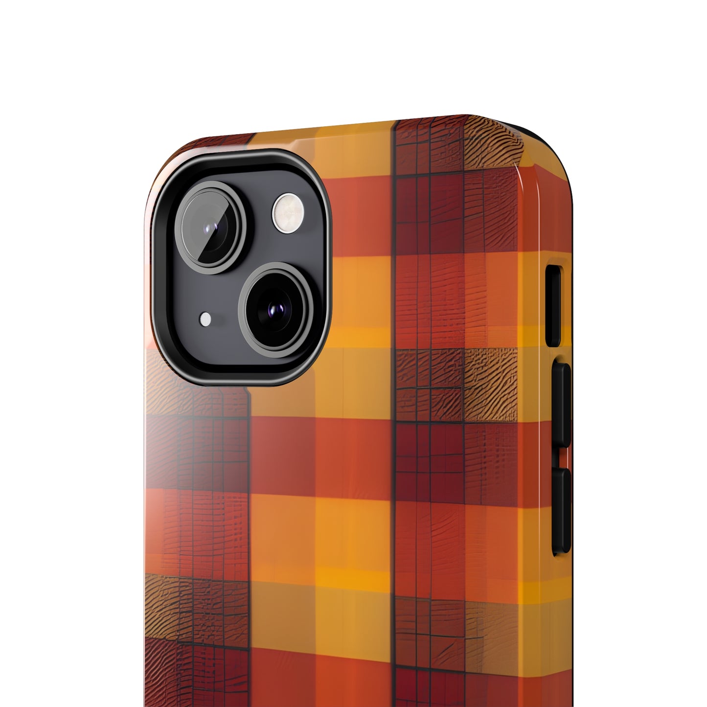 Vintage Fall Plaid HLC Tough Phone Cases