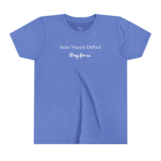 Saint Vincent de Paul  Youth Short Sleeve Tee