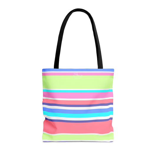 HLC Beachy Stripes Tote Bag (AOP)