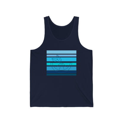 HLC Blue Stripes Unisex Jersey Tank