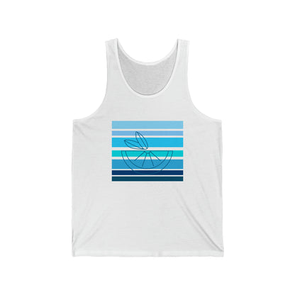 HLC Blue Stripes Unisex Jersey Tank