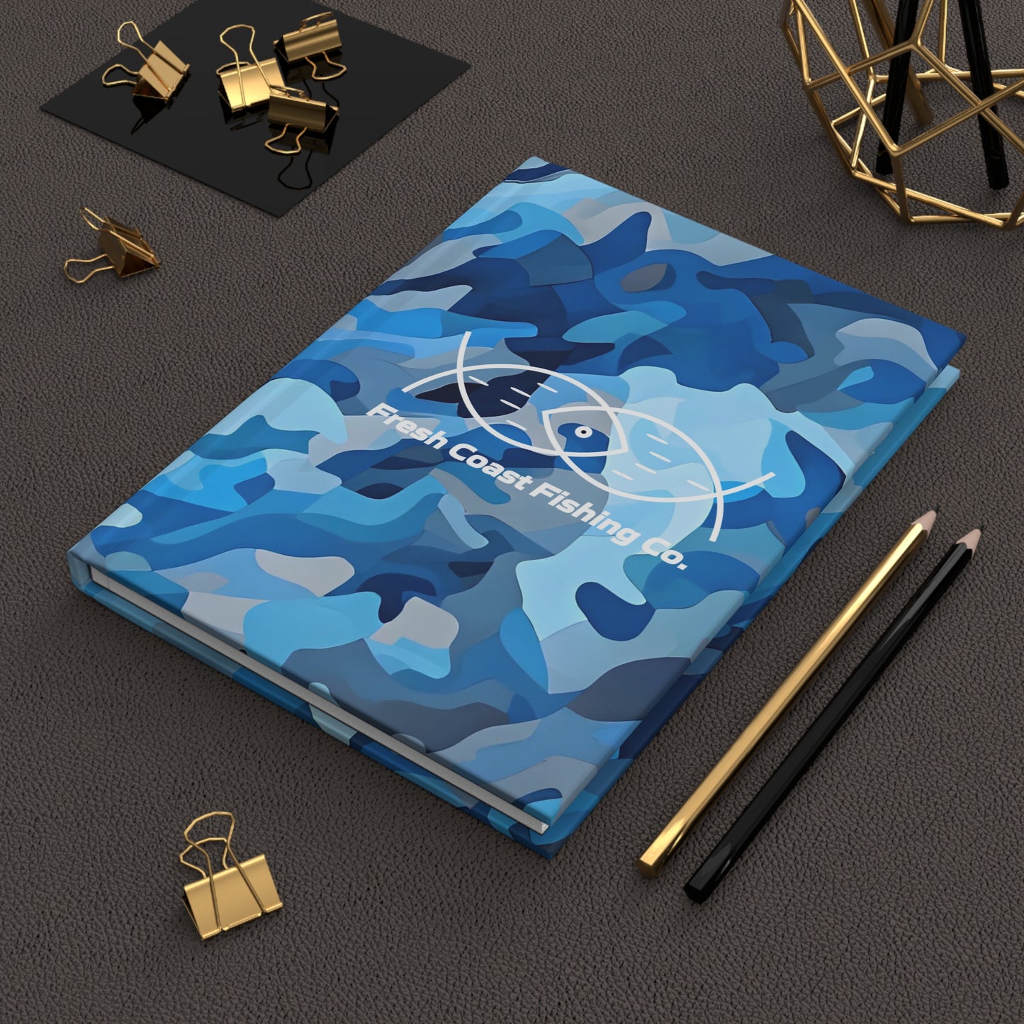 FCF Co Water Camo Hardcover Journal Matte