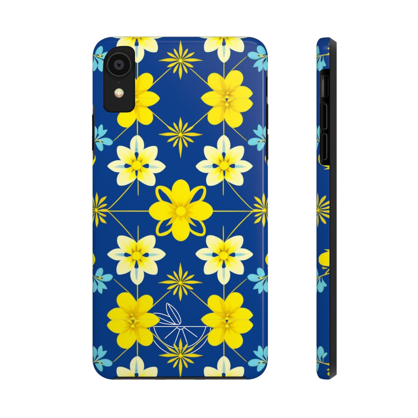 Vintage Yellow Flowers Tough Phone Cases