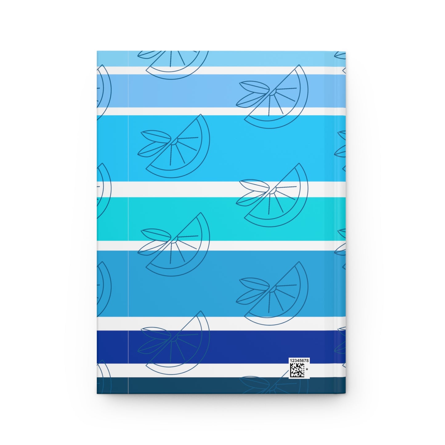 HLC Blue Stripes Hardcover Journal Matte