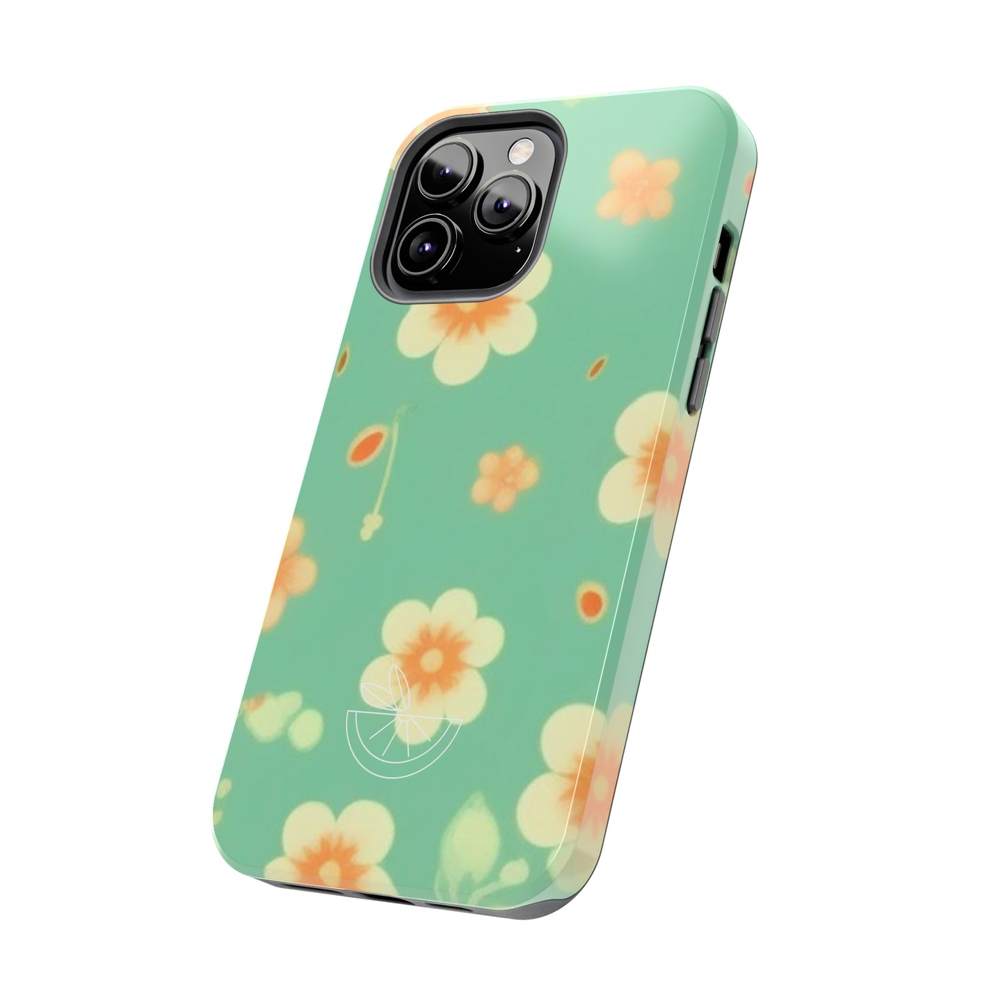 Vintage Coral flowers Tough Phone Cases