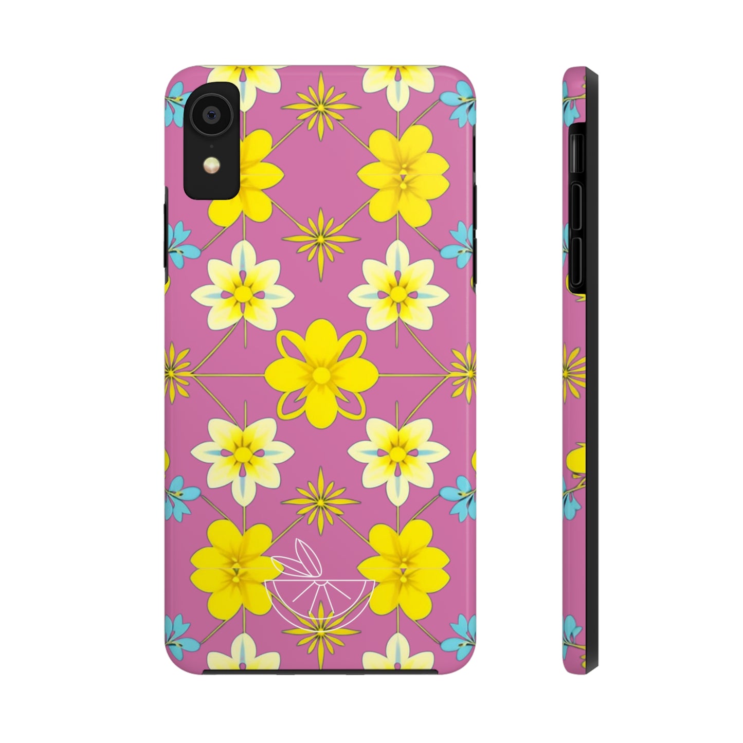 Vintage Yellow Flowers Tough Phone Cases