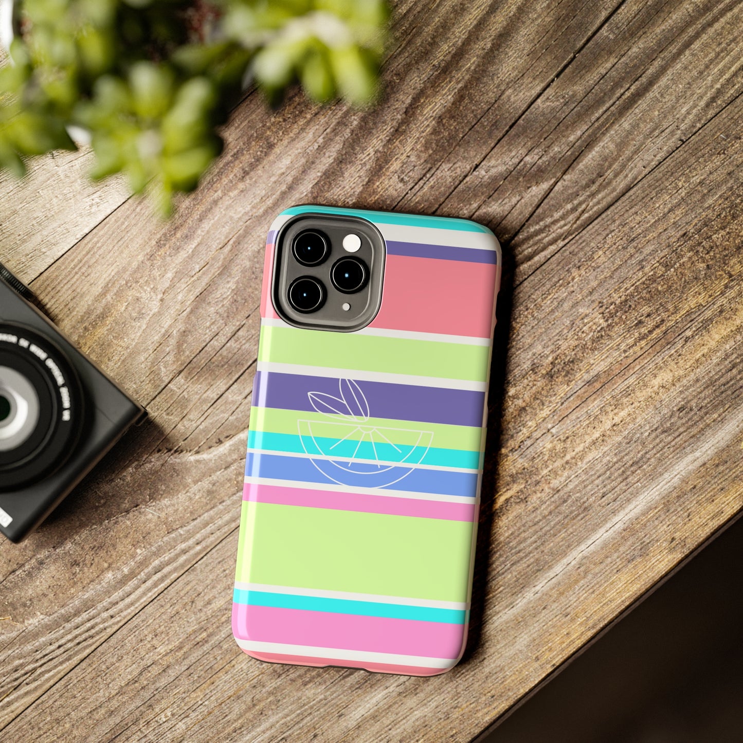 Beachy Stripes Tough Phone Cases