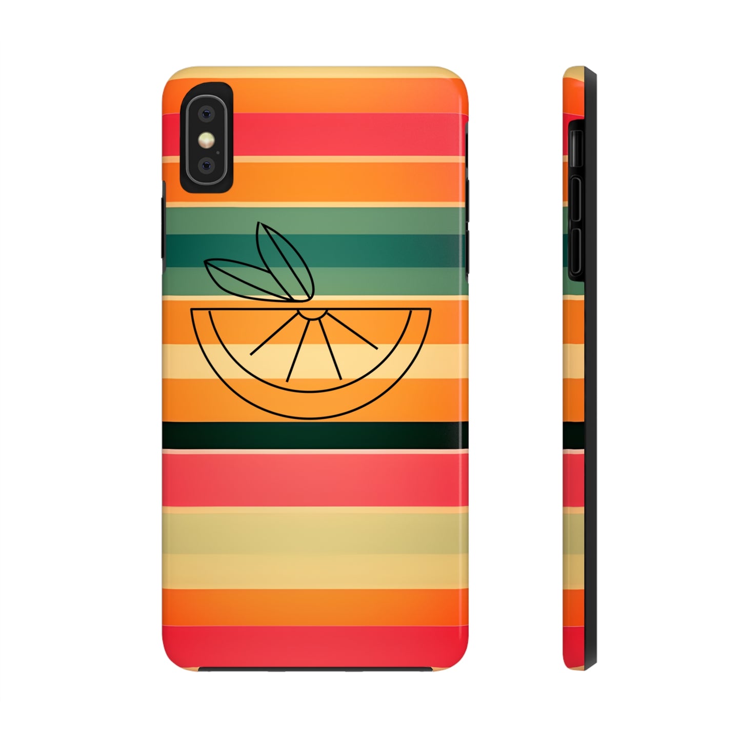 Vintage Stripes Tough Phone Cases