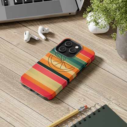 Vintage Stripes Tough Phone Cases