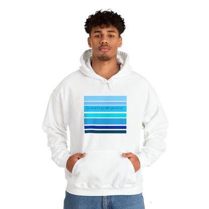 HLC Blue Stripes Unisex Heavy Blend™ Hooded Sweatshirt