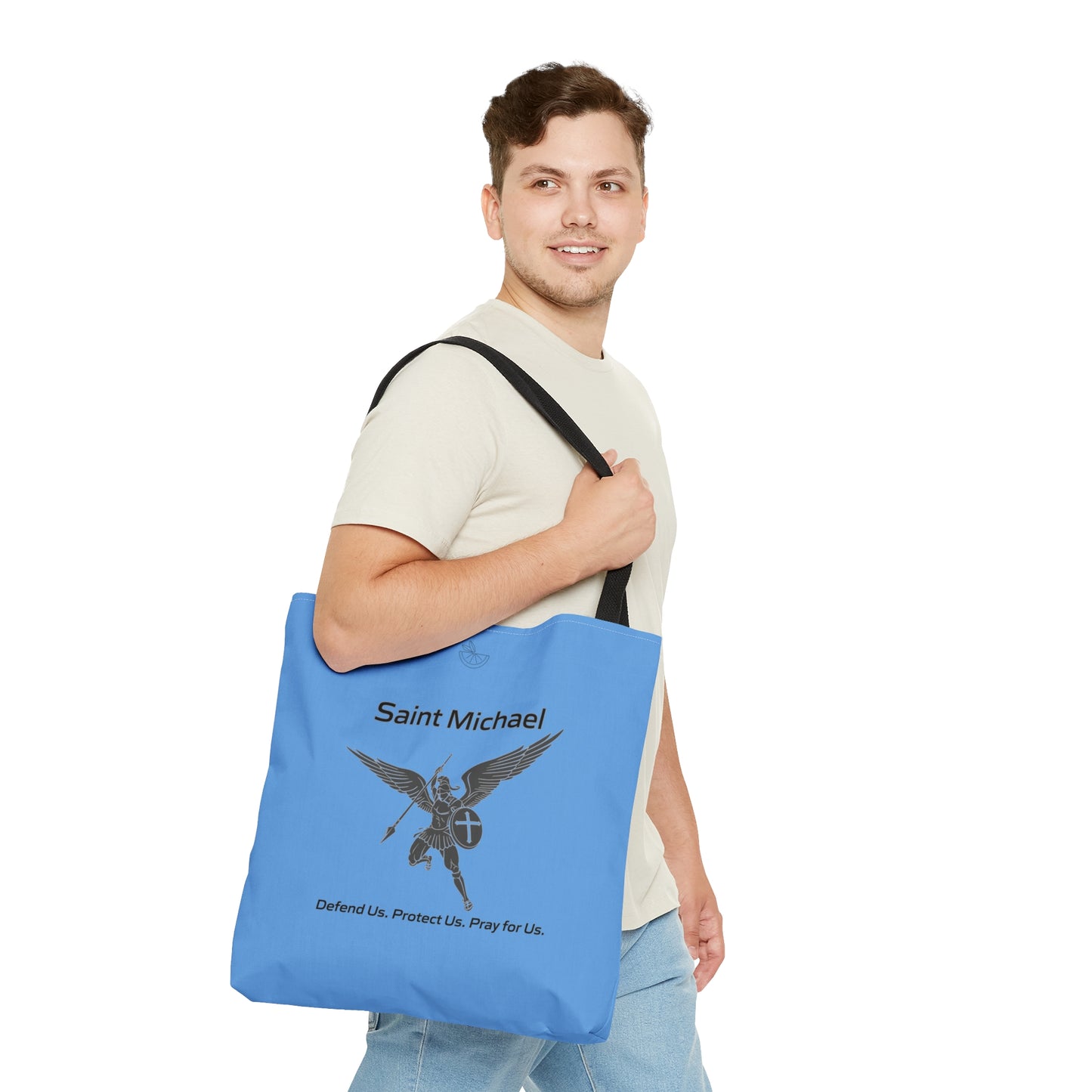 Archangel Saint Michael Tote Bag (AOP)