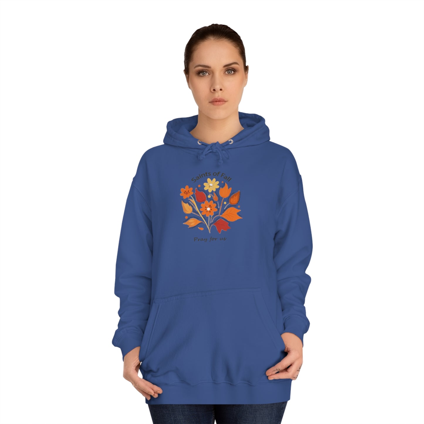 Saints of Fall  Unisex College Hoodie