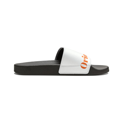 Orioles Fan Youth PU Slide Sandals