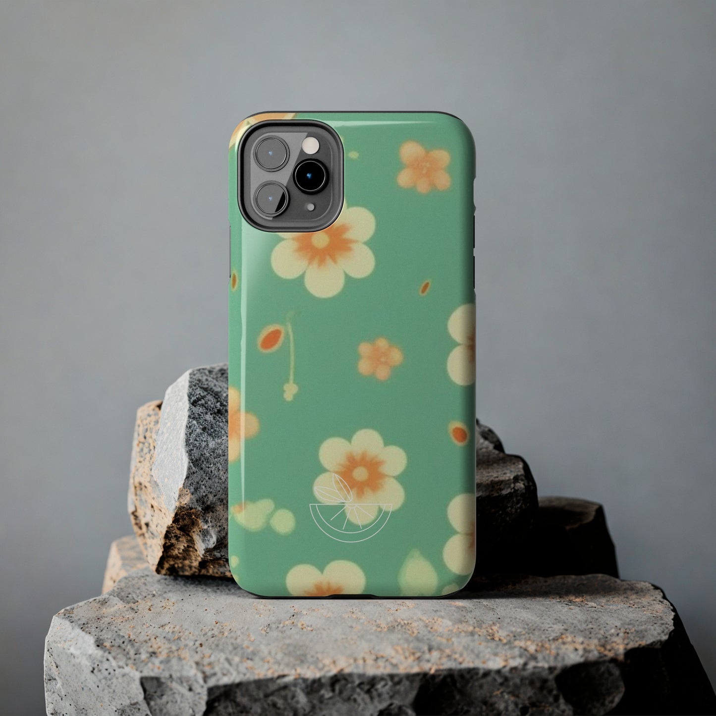 Vintage Coral flowers Tough Phone Cases