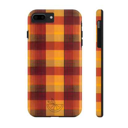 Vintage Fall Plaid HLC Tough Phone Cases