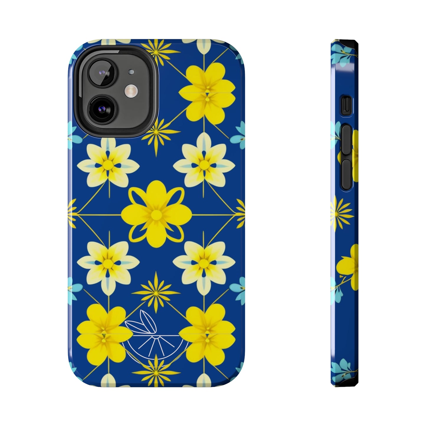 Vintage Yellow Flowers Tough Phone Cases