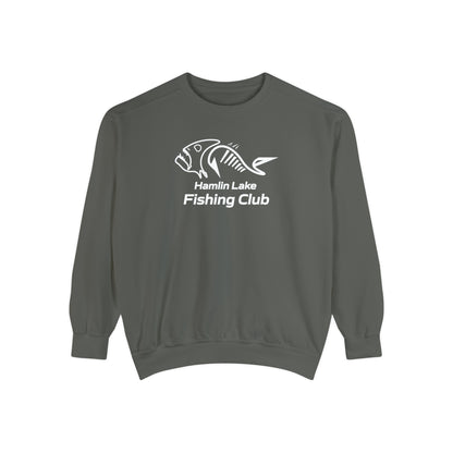 FCF Co. Hamlin Lake Fishing Club Unisex Garment-Dyed Sweatshirt