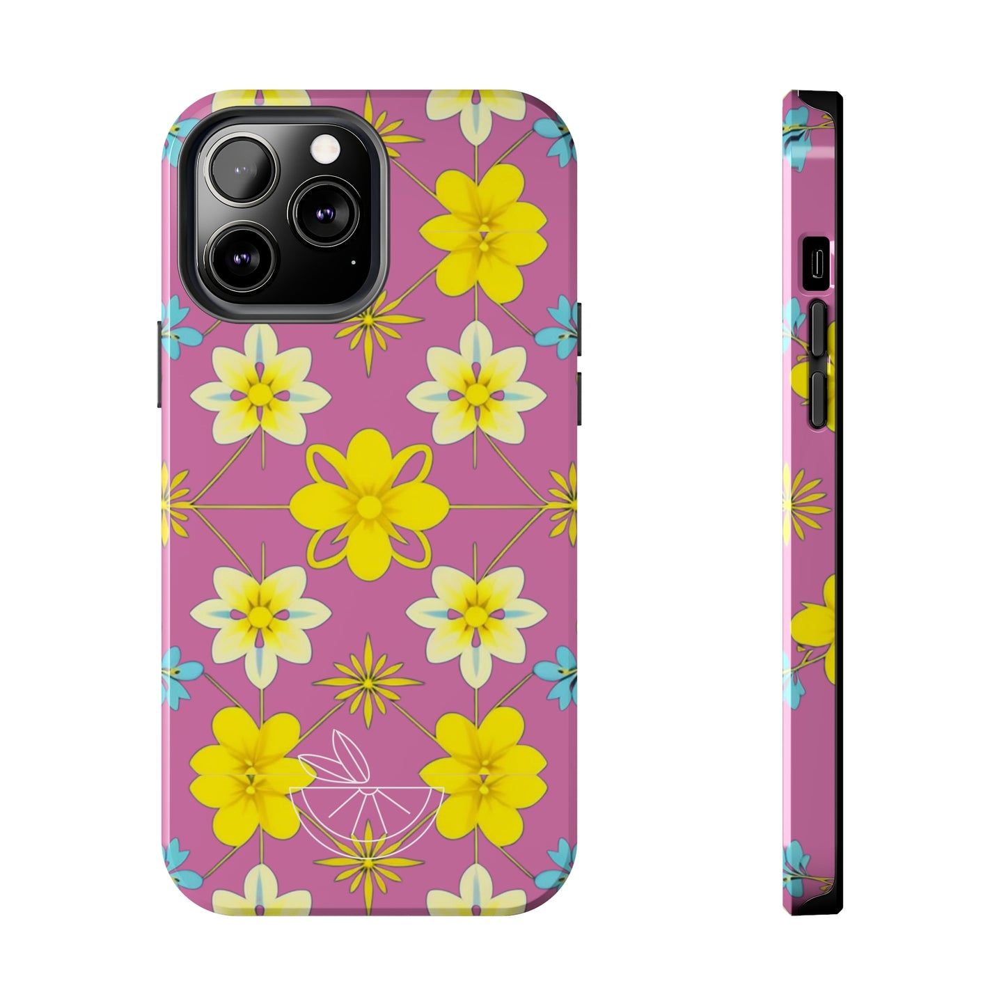 Vintage Yellow Flowers Tough Phone Cases