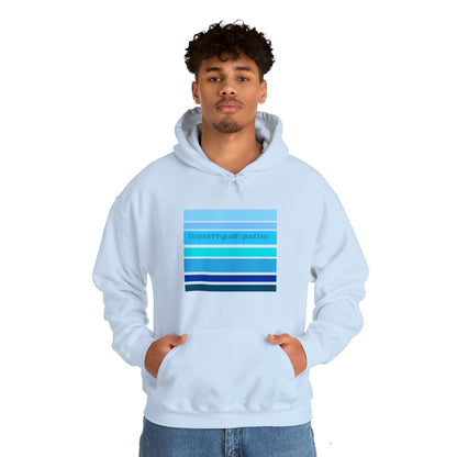 HLC Blue Stripes Unisex Heavy Blend™ Hooded Sweatshirt