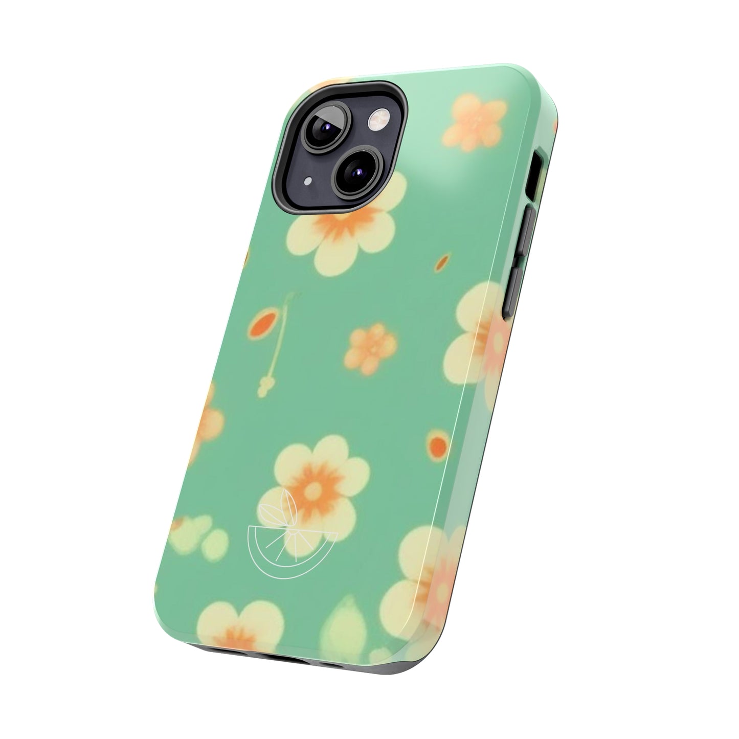 Vintage Coral flowers Tough Phone Cases