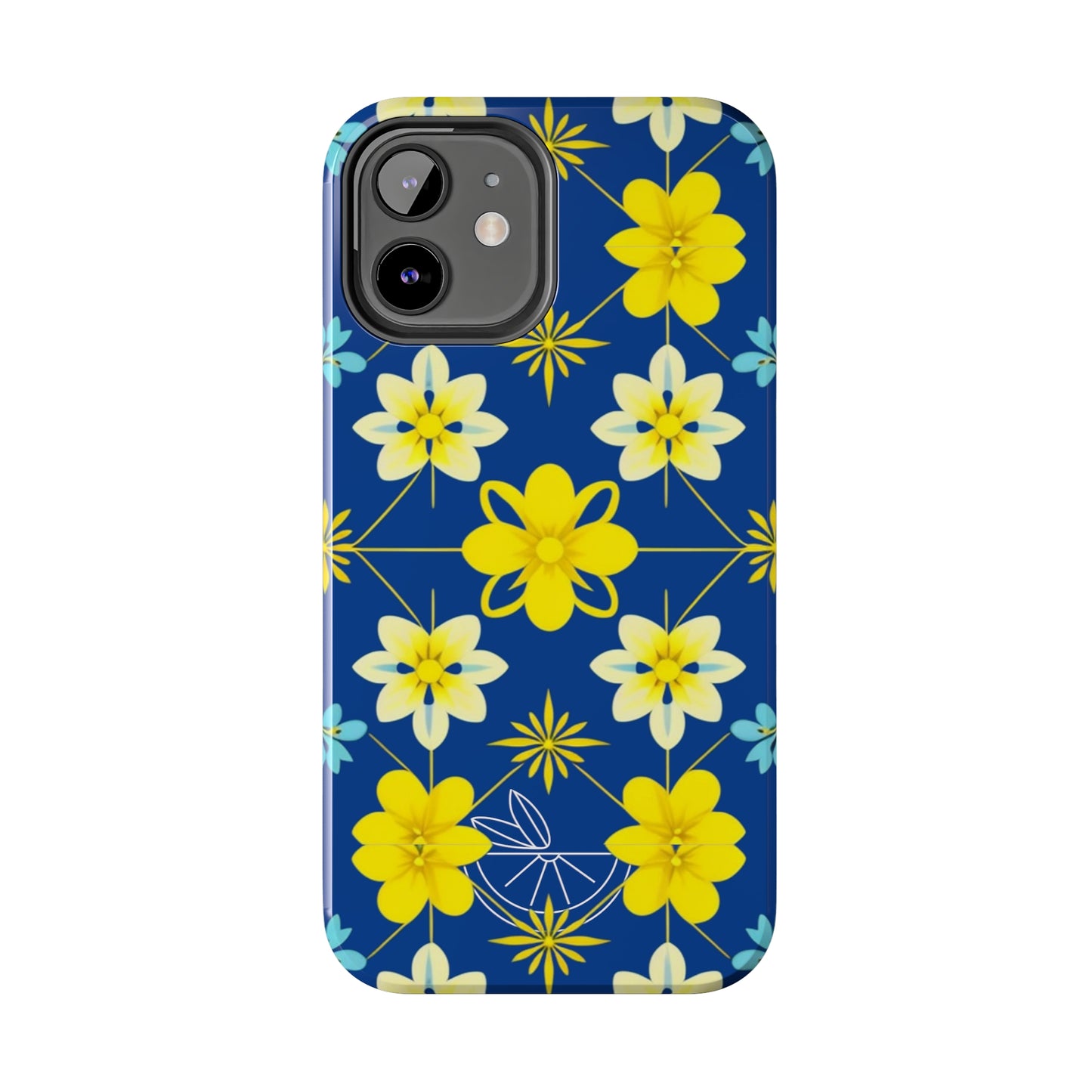 Vintage Yellow Flowers Tough Phone Cases