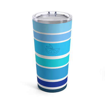 HLC Blue Stripes Tumbler 20oz