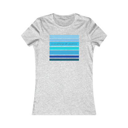 HLC Blue Stripes Women's Favorite Tee