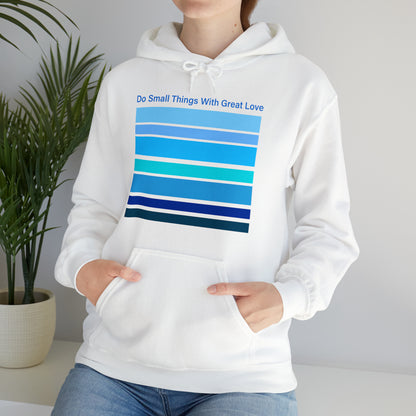 HLC Blue Stripes Unisex Heavy Blend™ Hooded Sweatshirt