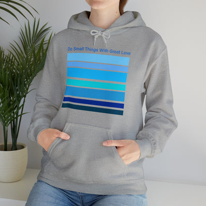 HLC Blue Stripes Unisex Heavy Blend™ Hooded Sweatshirt