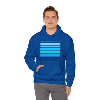 HLC Blue Stripes Unisex Heavy Blend™ Hooded Sweatshirt