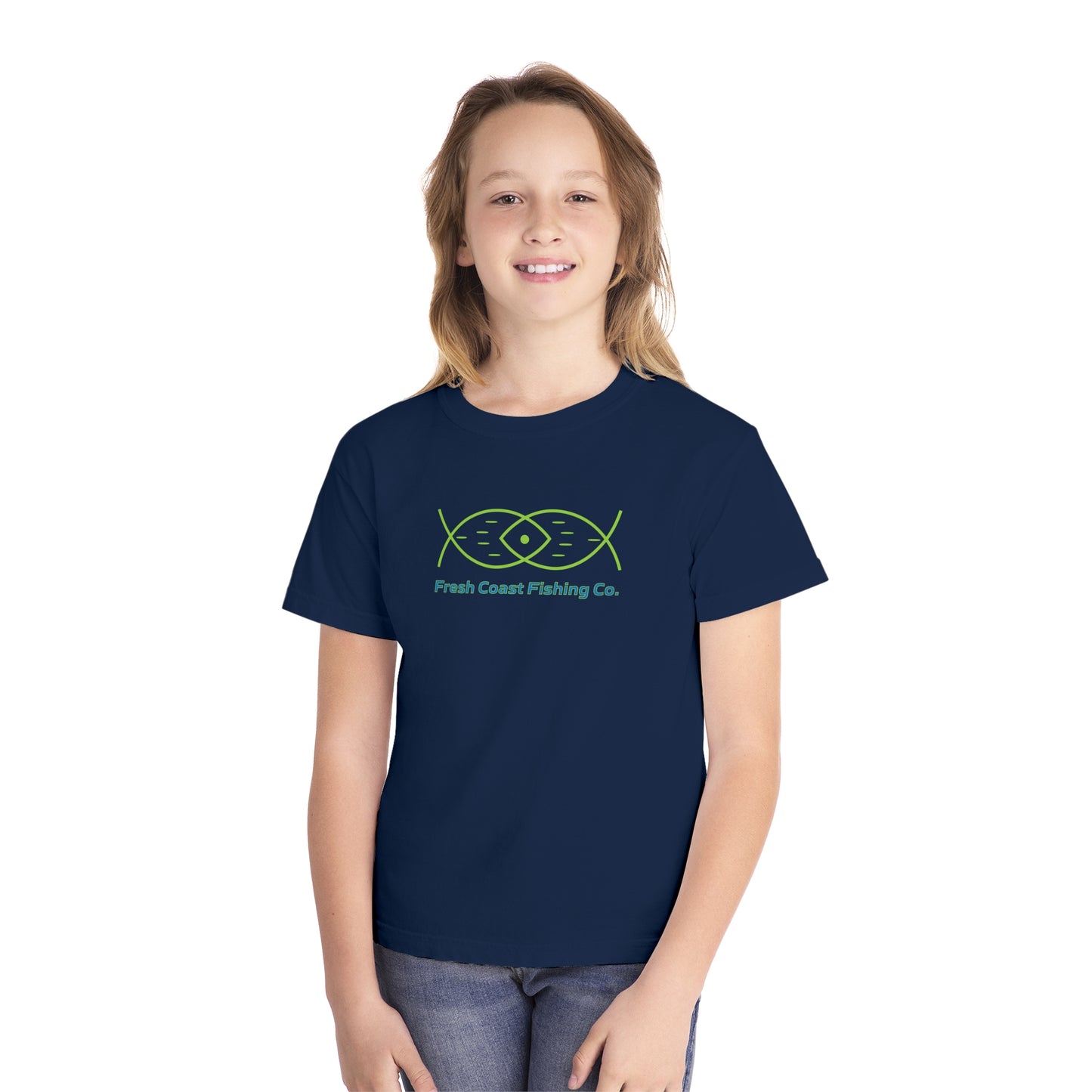 Fresh Coast Fishing Co. Youth Midweight Tee