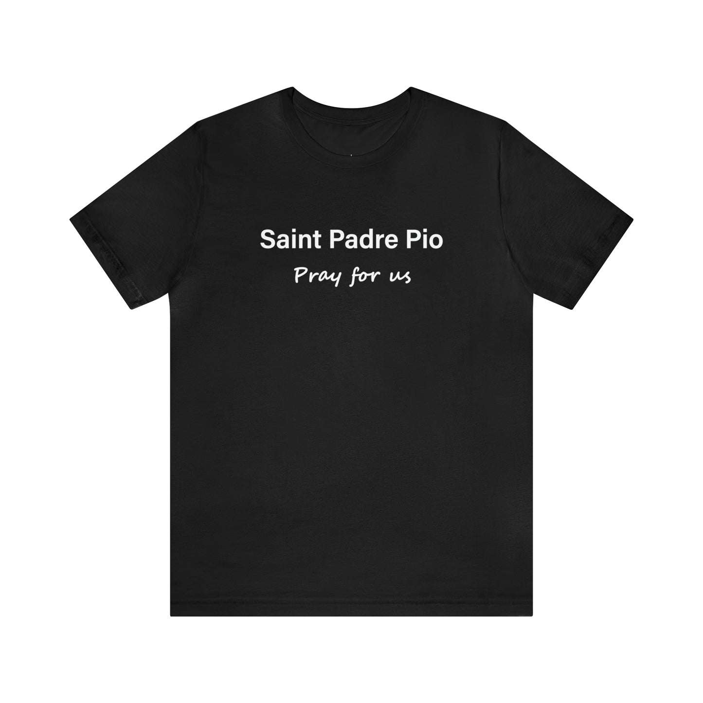 Saint Padre Pio Unisex Jersey Short Sleeve Tee