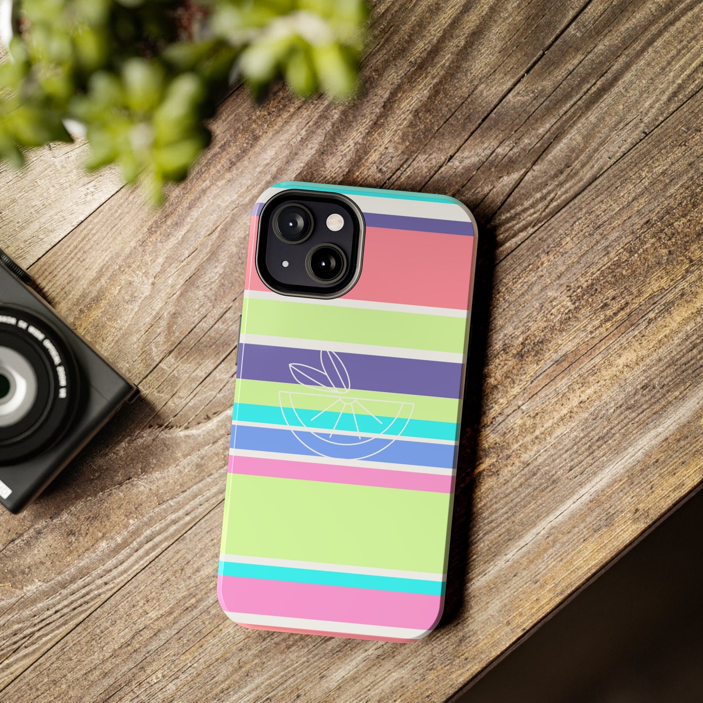 Beachy Stripes Tough Phone Cases