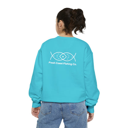 FCF Co. Hamlin Lake Fishing Club Unisex Garment-Dyed Sweatshirt