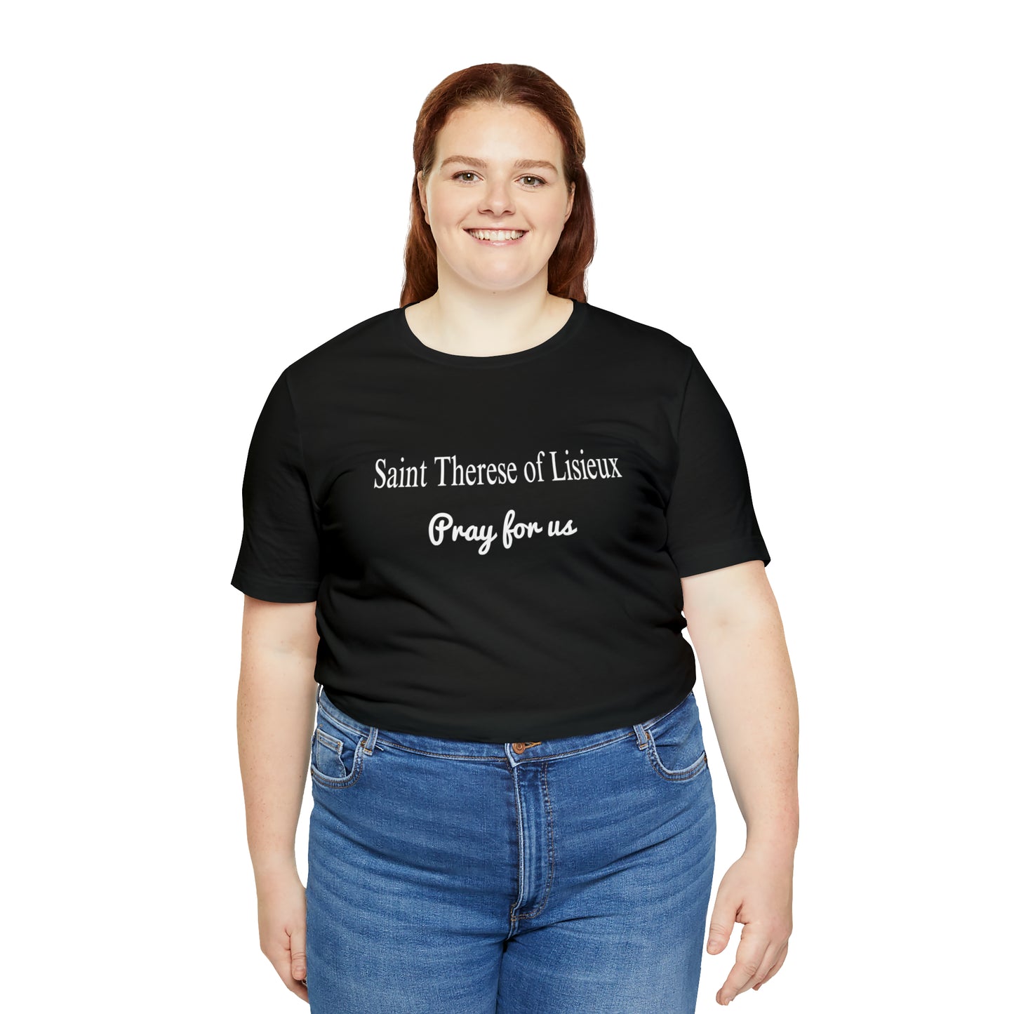 Saint Therese of Lisieux Unisex Jersey Short Sleeve Tee