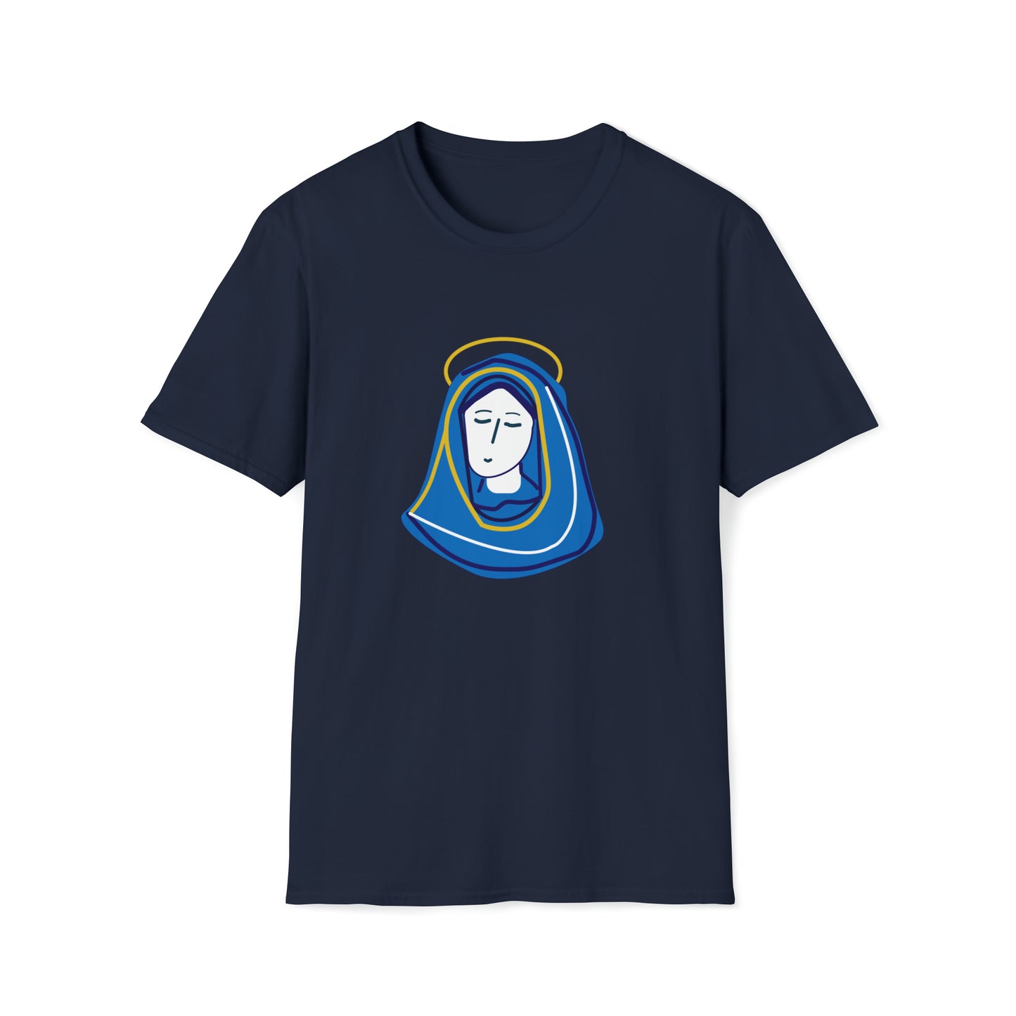 Hail Mary w/prayer Unisex Softstyle T-Shirt