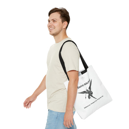 Archangel Saint Michael Tote Bag