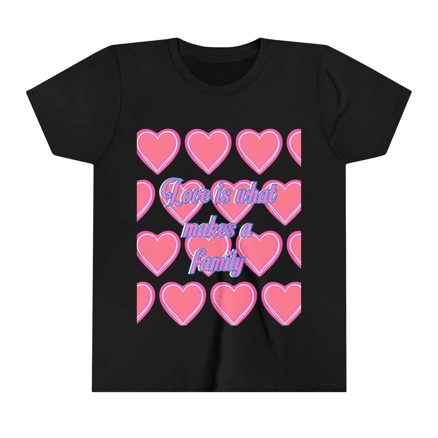 HLC Love is WMAF  Youth Short Sleeve Tee