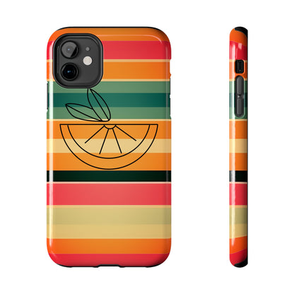 Vintage Stripes Tough Phone Cases