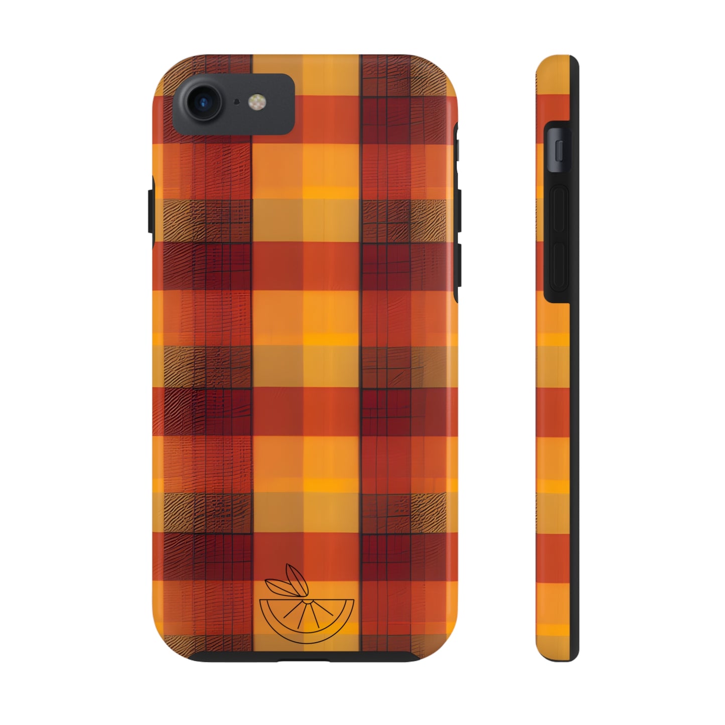 Vintage Fall Plaid HLC Tough Phone Cases