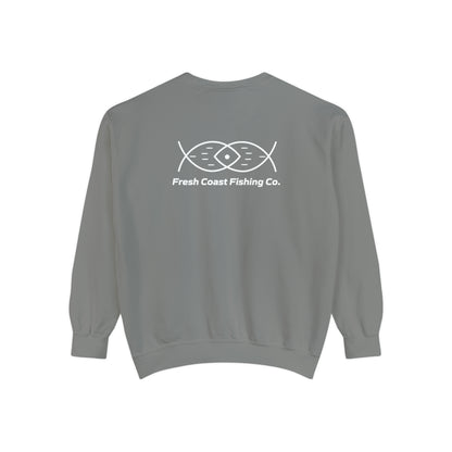 FCF Co. Hamlin Lake Fishing Club Unisex Garment-Dyed Sweatshirt