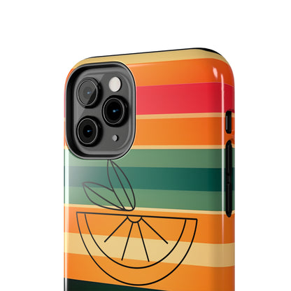 Vintage Stripes Tough Phone Cases