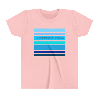 HLC Blue Stripes Youth Short Sleeve Tee