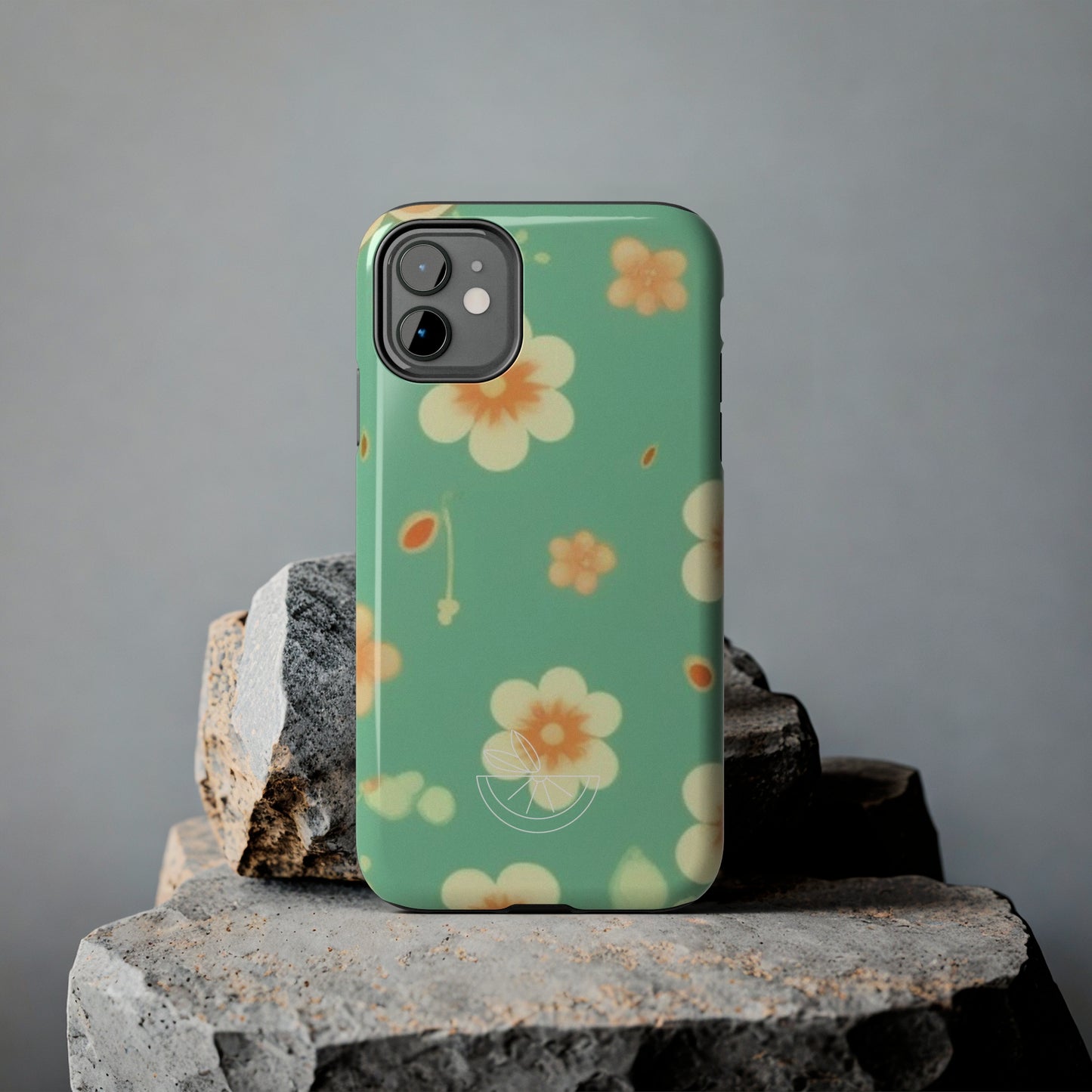 Vintage Coral flowers Tough Phone Cases