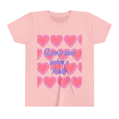 HLC Love is WMAF  Youth Short Sleeve Tee