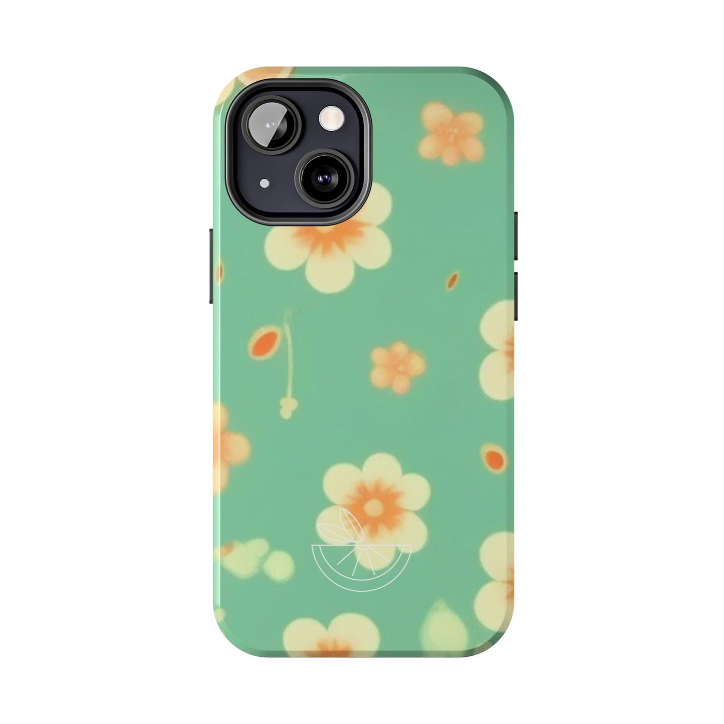 Vintage Coral flowers Tough Phone Cases