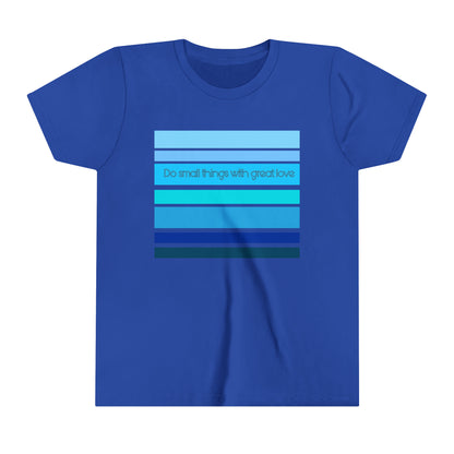 HLC Blue Stripes Youth Short Sleeve Tee