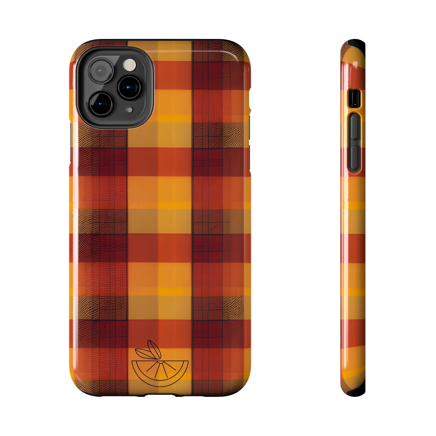 Vintage Fall Plaid HLC Tough Phone Cases