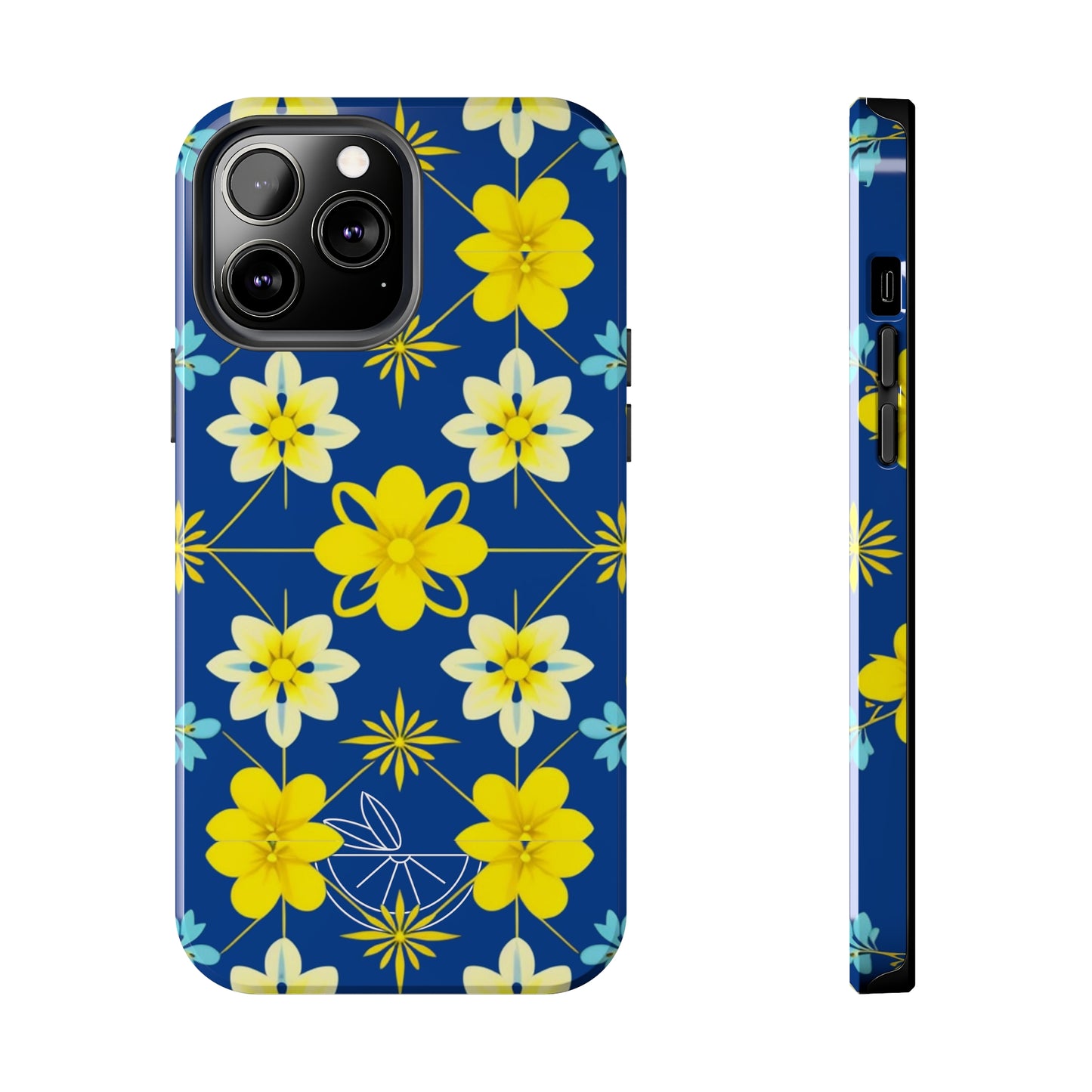 Vintage Yellow Flowers Tough Phone Cases