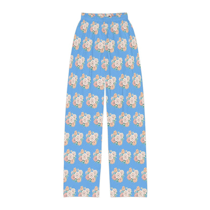 Hail Mary Flower Kids Pajama Pants (AOP)